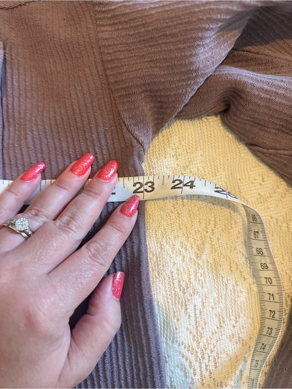 Anthropologie duster shacket in purple - Picture 7 of 14